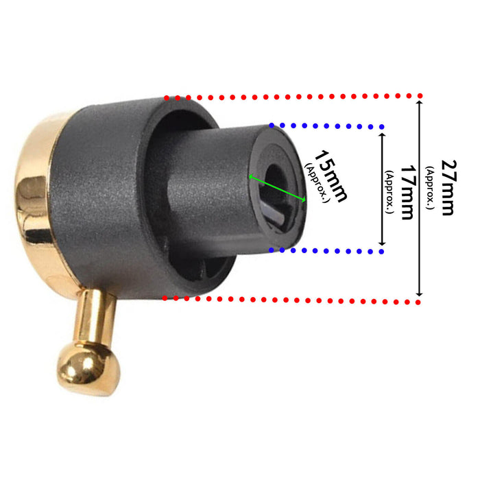 Control Knob for Rangemaster / Falcon 90 110 Classic Oven Cooker Hob Grill Switch (Gold)