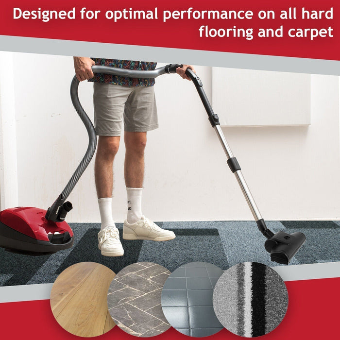 Vacuum Brush Head 35mm for Shark Turbo Tool Wheeled Hard Floor Carpet