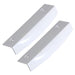 Universal Replacement Fridge Freezer Handgrip Door Handle (White, 145mm, Pack of 2 Handles)