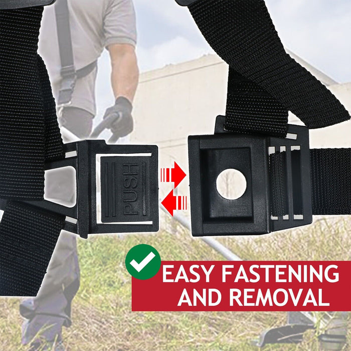Safety Harness for Stihl Brushcutter Strimmer Trimmer Heavy Duty Padded Support (One Size)