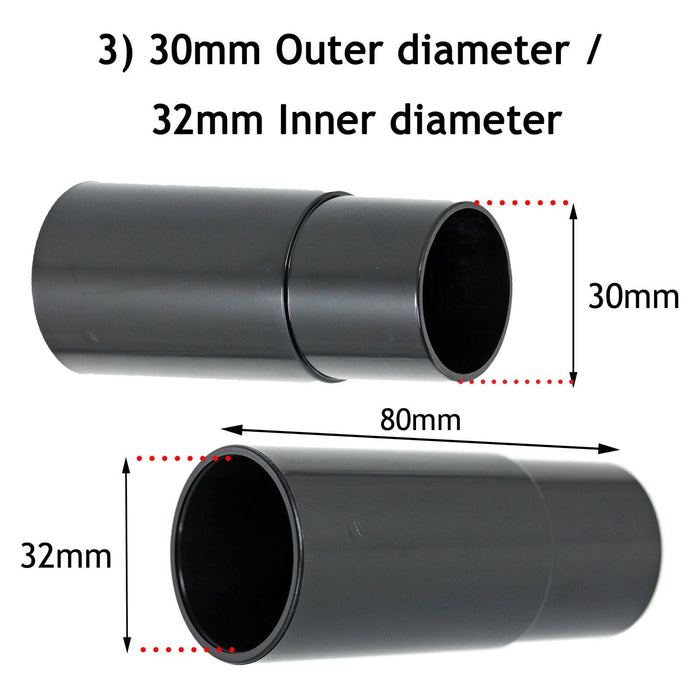 Tool Adaptor for Dewalt Adapter Dust Port Hose Sander Saw 32 35 38 mm x 6