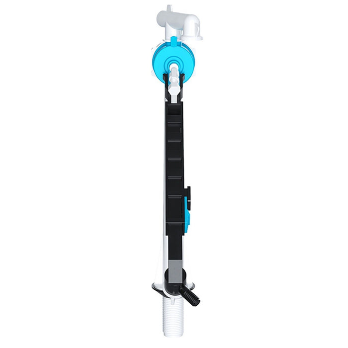 Bottom Entry Valve 1/2" Straight Toilet Cistern Filling Inlet + 6" Ball Float Kit