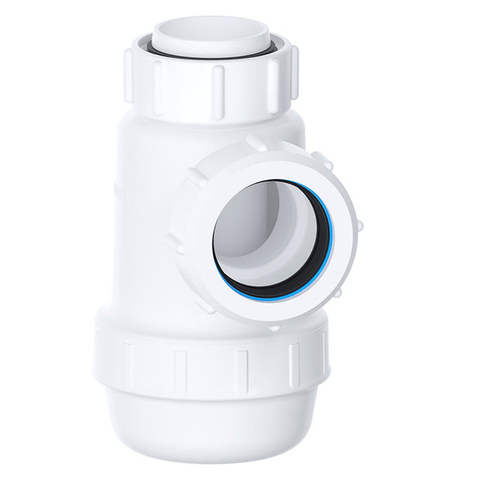 Waste Bottle Trap 38mm Shallow Bathroom Kitchen Sink Basin Bidet Urinal Seal (32mm 1.25")