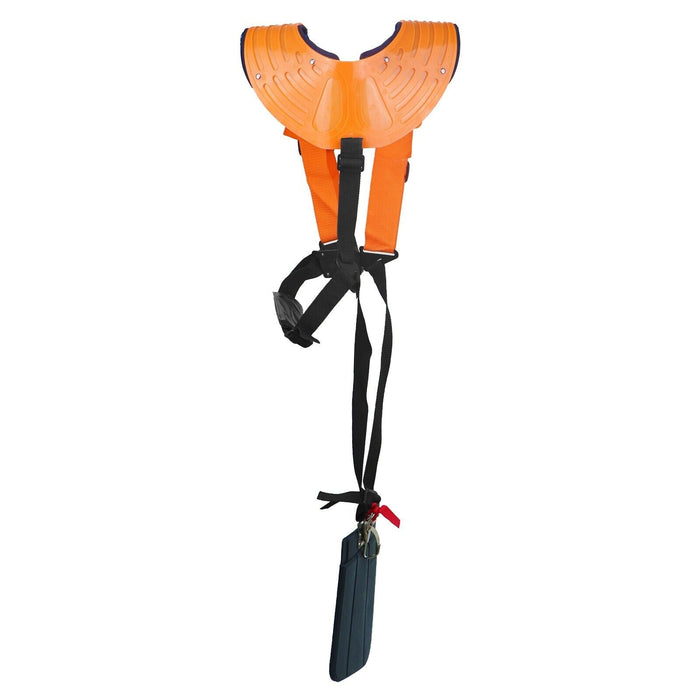 Double Harness for Flymo Brushcutter Strimmer Trimmer Heavy Duty Padded Support (One Size)