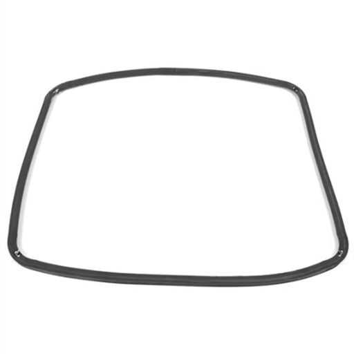 Main Rubber Door Seal with Corner Fixing Clips for Whirlpool Oven Cookers (445mm x 350mm)