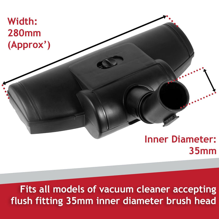 Vacuum Brush Head 35mm for Miele S5210 S5211 S5261 TT5000 Cat & Dog Turbo Tool