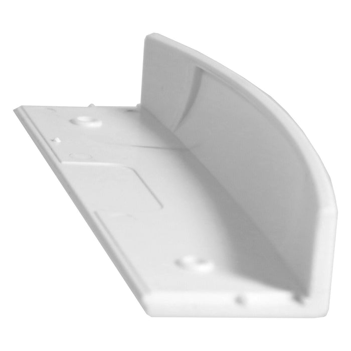 Door Handle for Bosch Fridge Freezer Refrigerator Replacement Handgrip (White, 145mm, Pack of 2 Handles)