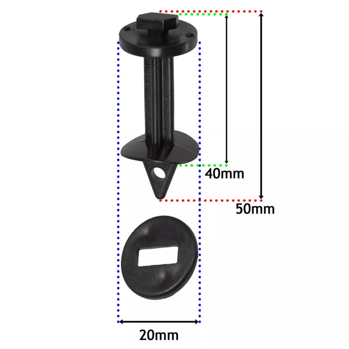 Greenhouse Insulation Fixers Kit Corner + Frame Shading Bubble Wrap PVC Plastic Clips (Pack of 40)