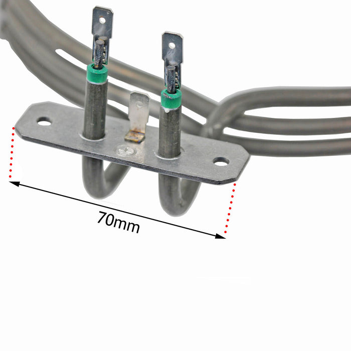 3 Turn Heating Element for Rangemaster / Leisure / Flavel 55 90 110 Fan Oven Cooker (2500W)