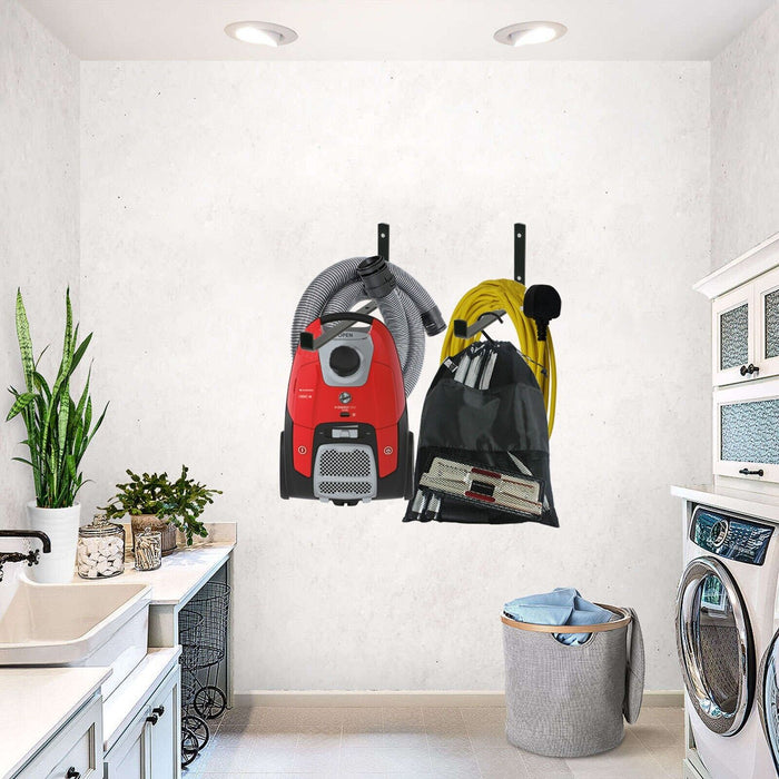 Vacuum Storage Brackets Universal Wall Mount Hook Rack Steel Tools Organiser