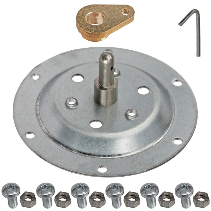Tumble Dryer Drum Shaft Repair Kit Riveted Bearing for Indesit IDC75 IDCA 735 Tumble Dryer