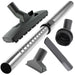 Telescopic Extension Rod + Tool Kit compatible with PARKSIDE Vacuum (35mm)