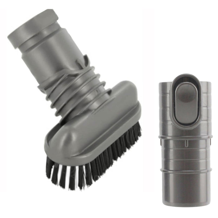 Stubborn Dirt Dusting Brush Tool + Adaptor Kit for All Main Models of DYSON Vacuums