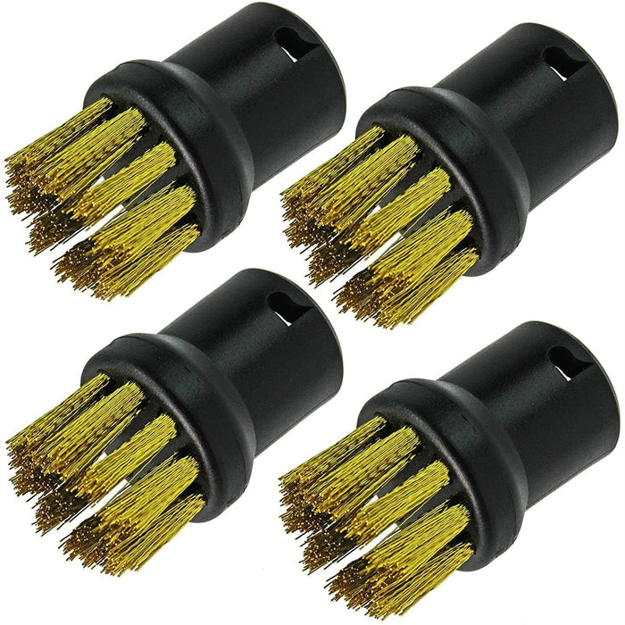 Wire Brushes for KARCHER SC1 SC2 SC3 SC4 SC5 SI SC Steam Cleaner Detail Attachment (Pack of 8)