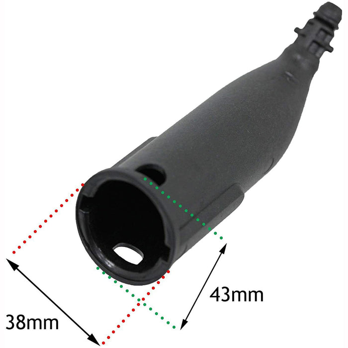 Jet Spray Nozzle + Nylon Brushes for KARCHER SC1 SC2 SC3 SC4 SC5 Steam Cleaner Detail Attachment