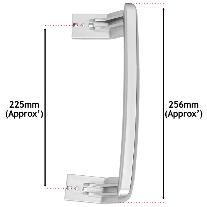 UNIVERSAL Fridge Freezer Door Handle (Silver)