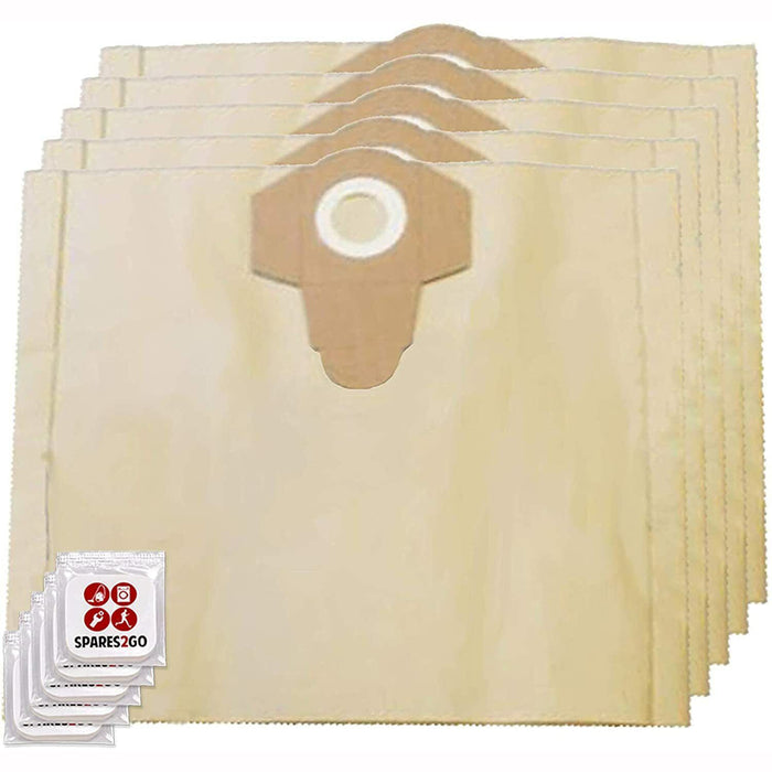 5 x Dust Bags for Aldi Ferrex TVC1401.1 Vacuum Cleaner 30 L Litre  (Pack of 5 + Fresheners)