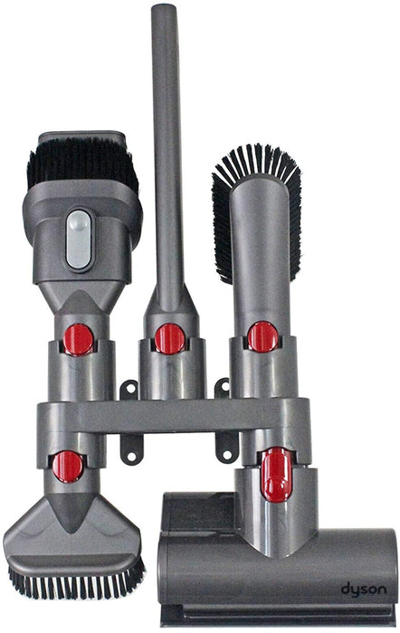 Orange Rod Wand Tube Pipe for Dyson V10 SV12 Vacuum + Wall Mount Tool Holder Rack