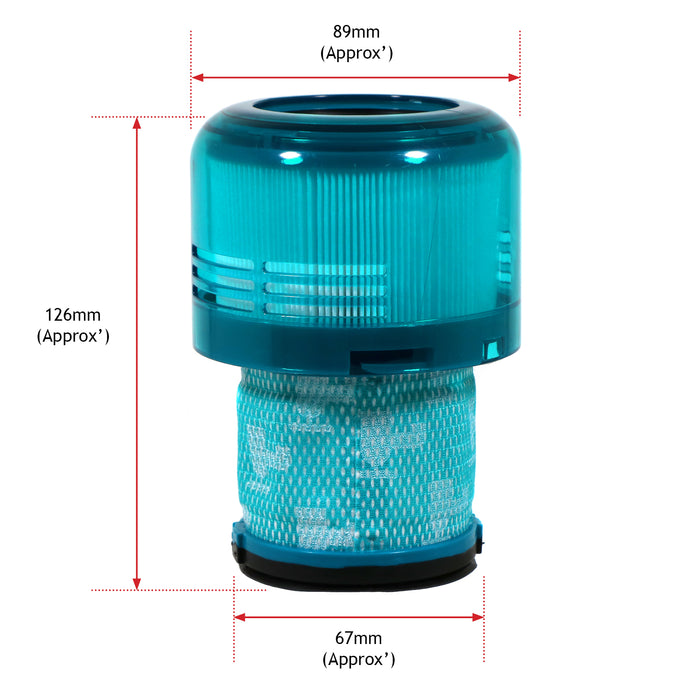 DYSON V11 Main Motor Body & Big Cyclone Replacement Absolute SV14 + Filter