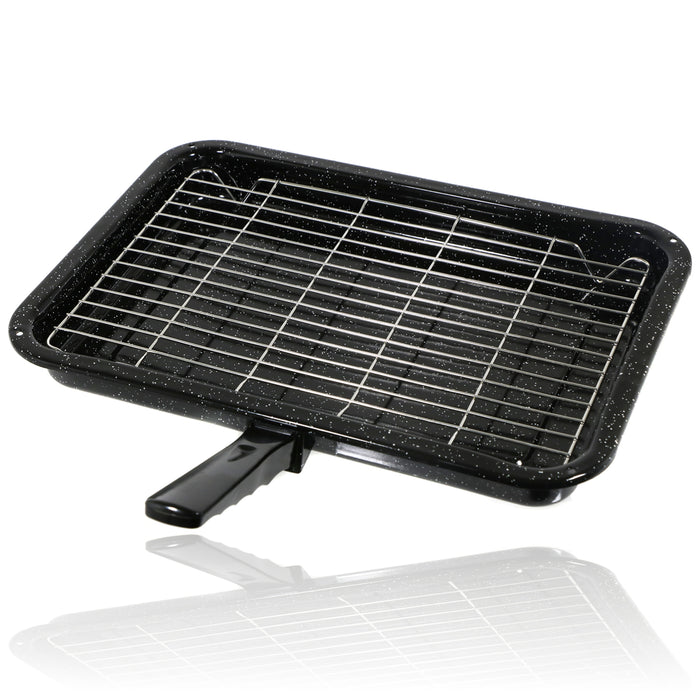 Small Grill Pan + Rack and Detachable Handle for BUSH Oven Cooker