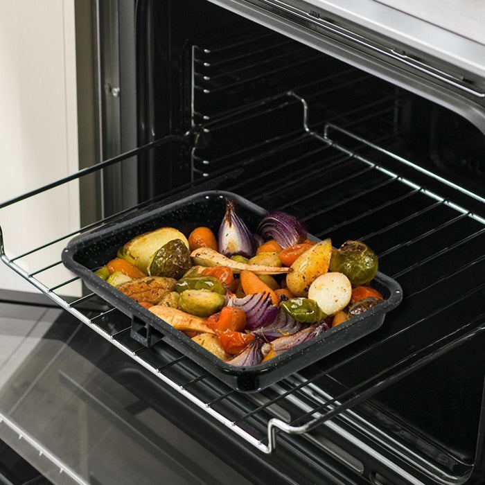Small Grill Pan + Rack and Detachable Handle for LAMONA Oven Cooker
