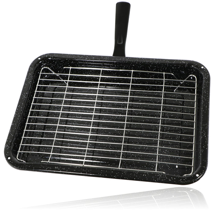 Small Grill Pan + Rack and Detachable Handle for Neff Oven Cooker