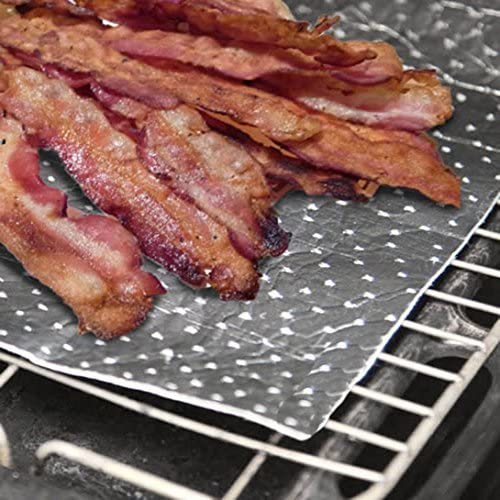 10 x THE FAT CONTROLLER Grill Pan & Oven Protective Grease Absorbant Tray Pads