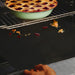 Universal Teflon Oven Cooker Liner Non Stick Heavy Duty Lining Pack of 2 Liners Black