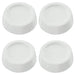 Anti Vibration Low Noise Rubber Feet Pads compatible with Panasonic Tumble Dryer/Washing Machine (Pack of 4)