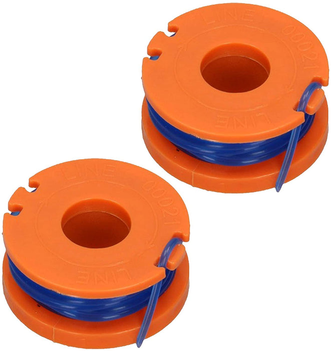 2.5m Line & Spool for TITAN TT1549GTM Strimmer Trimmer (Pack of 2)