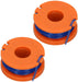 2.5m Line & Spool for TITAN TT1549GTM Strimmer Trimmer (Pack of 2)