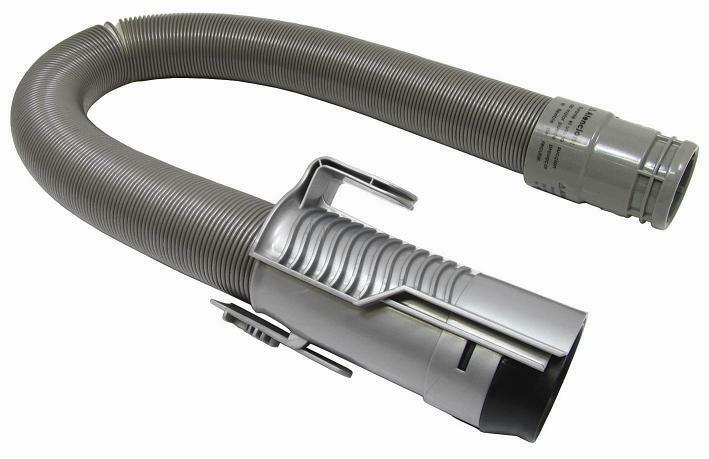 Grey Silver Double Stretch Vacuum Cleaner Hose for Dyson DC07 Hoover Pipe Tube