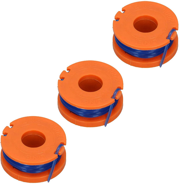 2.5m Line & Spool for ALDI Gardenline CGT18KL2 Strimmer Trimmer (Pack of 3)