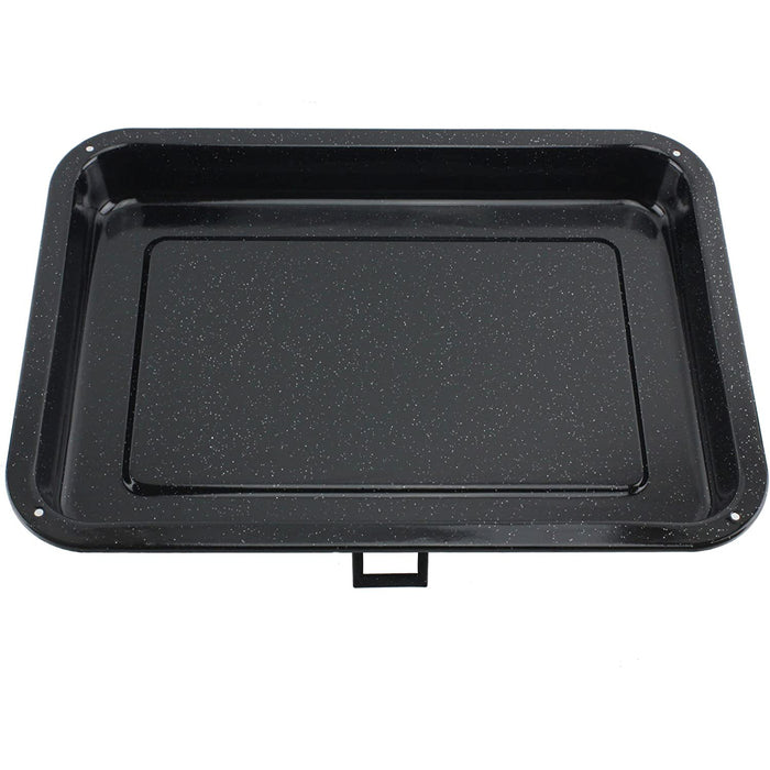 Small Grill Pan with Rack and Detachable Handle + Adjustable Grill Shelf for WHIRLPOOL Oven Cooker