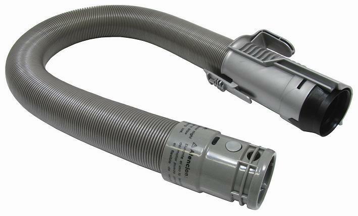 Grey Silver Double Stretch Vacuum Cleaner Hose for Dyson DC07 Hoover Pipe Tube