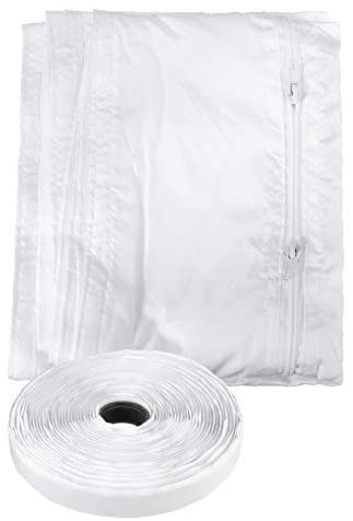 UNIVERSAL Window Seal Kit + 3 Metre Vent Hose, Tape + Adapter for Tumble Dryer or Washer Dryer
