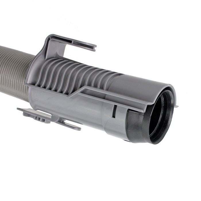 Grey Silver Double Stretch Vacuum Cleaner Hose for Dyson DC07 Hoover Pipe Tube
