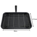 Small Grill Pan with Rack and Detachable Handle + Adjustable Grill Shelf for QA Oven Cooker