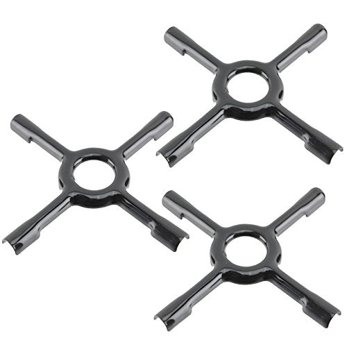 Gas Hob Ceramic Pan Support Moka Trivet Stand (Medium 150mm, Pack of 3)