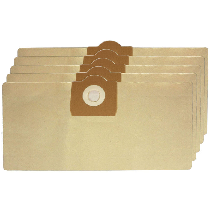 Dust Bags for B&Q Performance Power PP20 20L Wet & Dry Vacuum Cleaner Pack of 5 Solid Collar