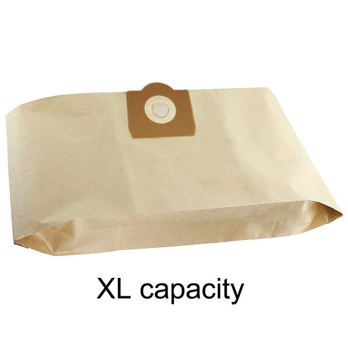 Dust Bags for JCB 70130 70340 70341 Vacuum Cleaner Pack of 5 Solid Collar