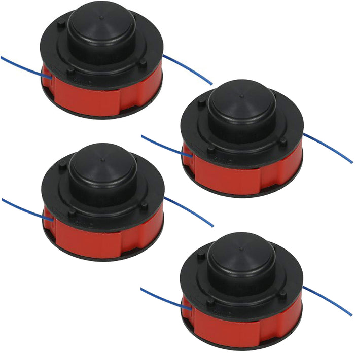 Line & Spool 8m for B&Q Strimmer Trimmer (Pack of 4)