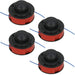Line & Spool 8m for B&Q Strimmer Trimmer (Pack of 4)