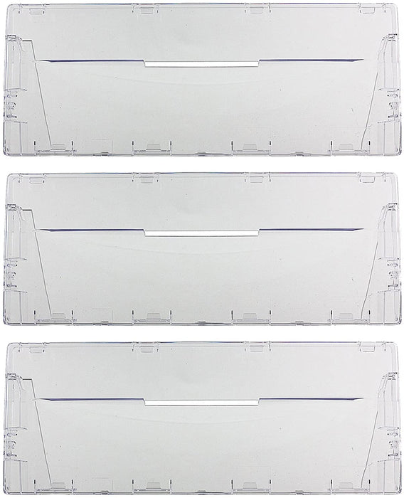 Plastic Drawer Flap Front Handle for ARISTON Fridge Freezer (Pack of 3)