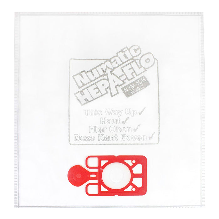 Numatic HENRY HVR200 HVX200 Vacuum Cleaner Hepa-Flo Dust Bags Genuine NVM-1CH 604015 907075 (Pack of 10 Bags)
