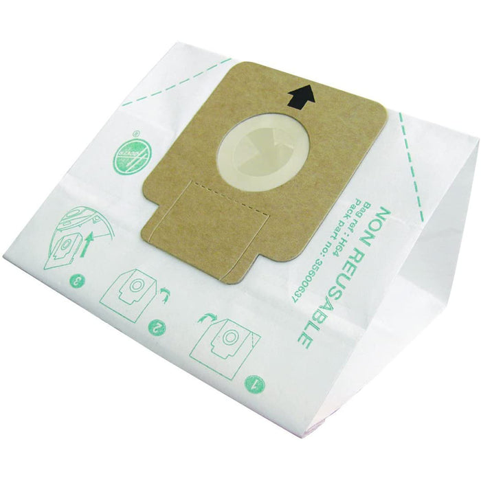 HOOVER Vacuum Cleaner H64 Dust Bag Genuine Freespace Sprint Flash Cylinder (Pack Of 5) 09200245