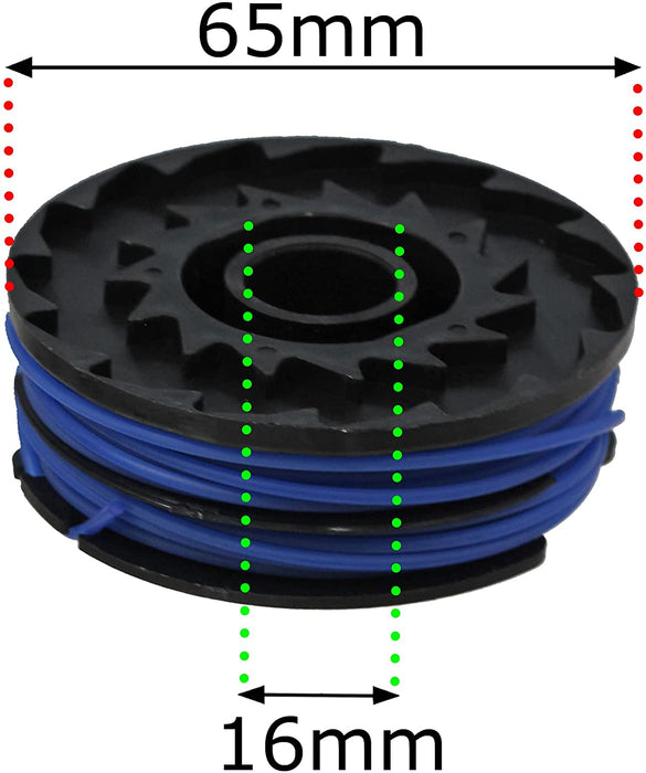 Strimmer Line Spool for Qualcast GT36Li YT7421-01 Trimmer 4m 1.5mm x 2