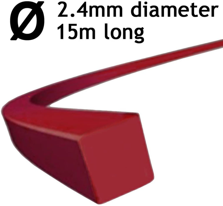 UNIVERSAL Dual Line Manual Feed Head with Bolts + 3 x Refill for Strimmer/Trimmer/Brushcutter
