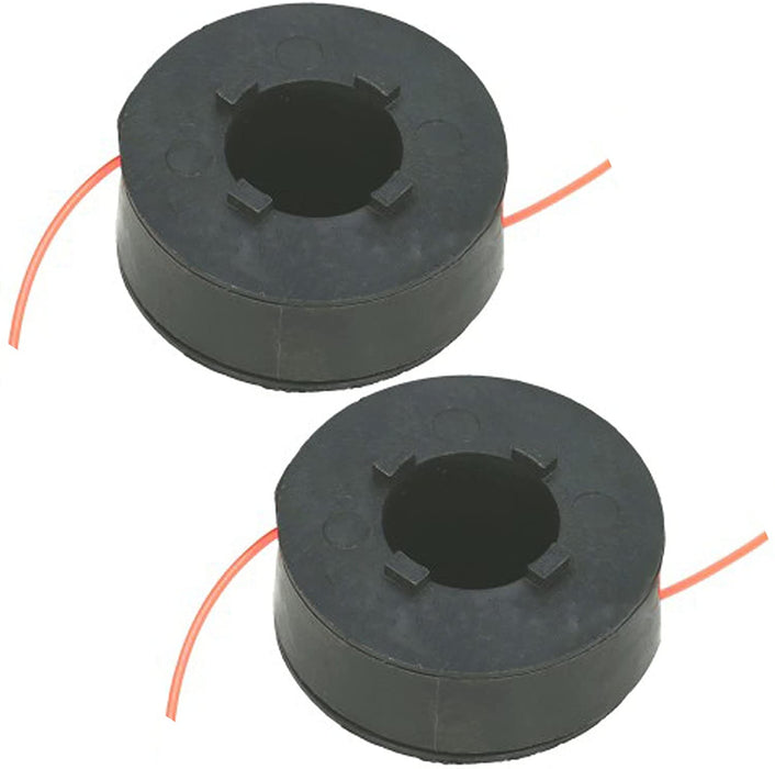 Spool Feed Cord for POWERBASE Grass Trimmer Strimmer 6070095 LTA055 BBF-001 (Pack of 2)