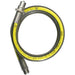 UNIVERSAL Oven Cooker Gas Supply Hose Pipe + PTFE Pipe Tape + Connector Joint (3ft 1/2 inch, Straight Bayonet, BS EN14800 CE)